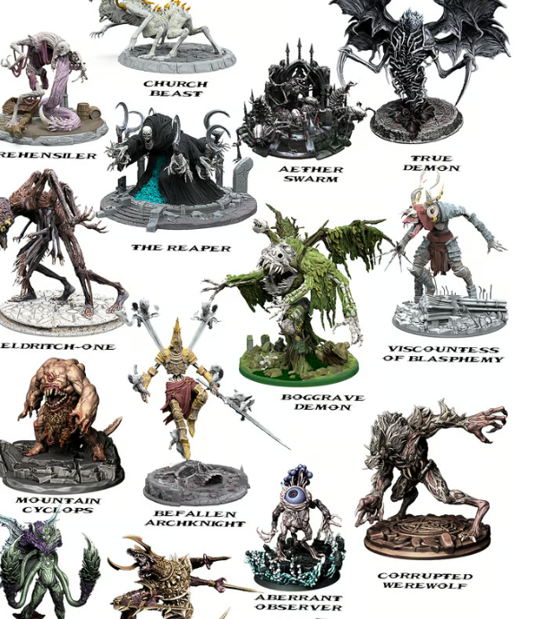 CYCLESTIAL - Darkheim Collection | Dungeons and Dragons Models | Epic Miniatures l 3D Printed Resin Figurines l Grimdark Mini