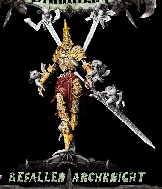 BEFALLEN ARCH KNIGHT - RPG DARKHEIM COLLECTION | Dungeons and Dragons | Pathfind