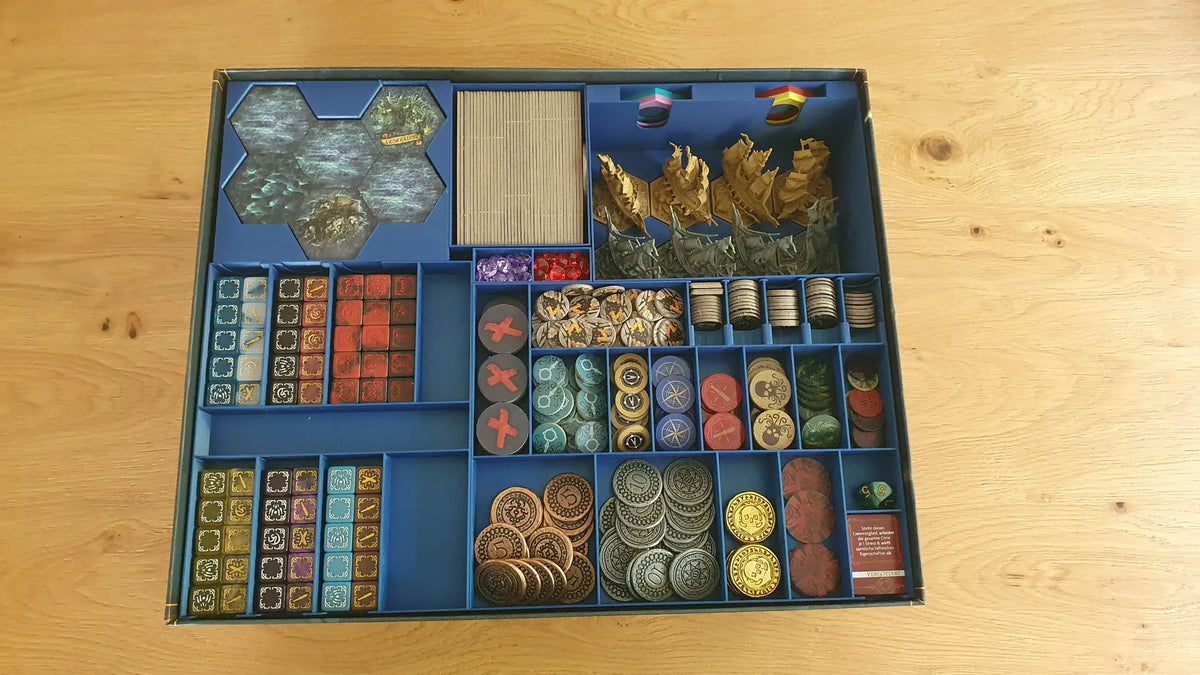 Everrain Kickstarter Game Organiser Trays | Box Inserts