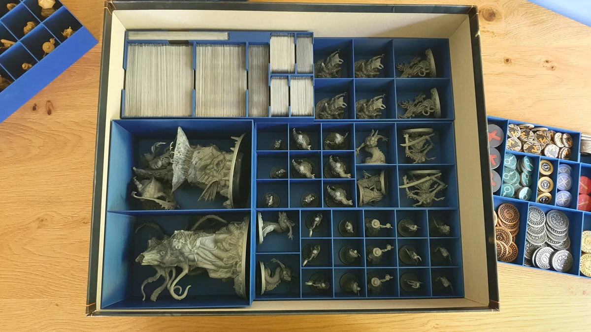 Everrain Kickstarter Game Organiser Trays | Box Inserts