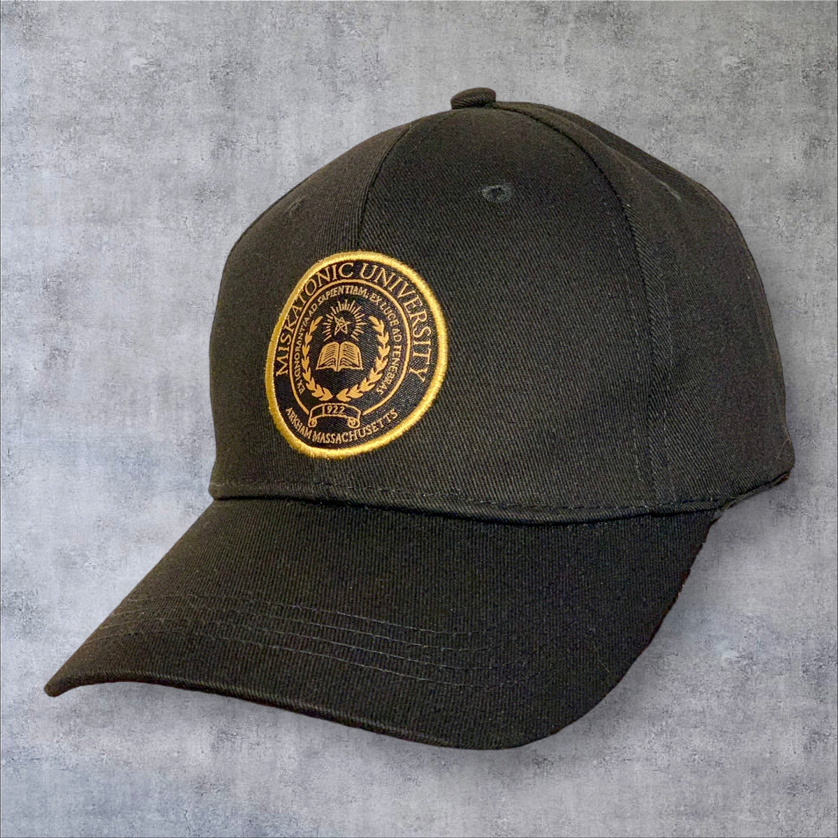 Miskatonic University Logo Baseball Cap I Lovecraft I Elder Sign I Dunwich Quality Gift