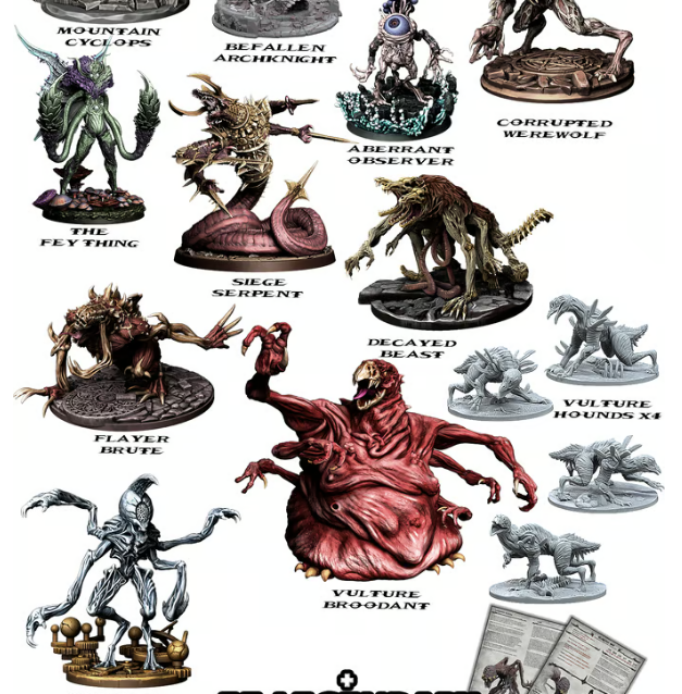 BOGGRAVE DEMON - RPG Darkheim Collection | Dungeons and Dragons Models | Epic Miniatures l 3D Printed Resin Figurines l Grimdark Mini