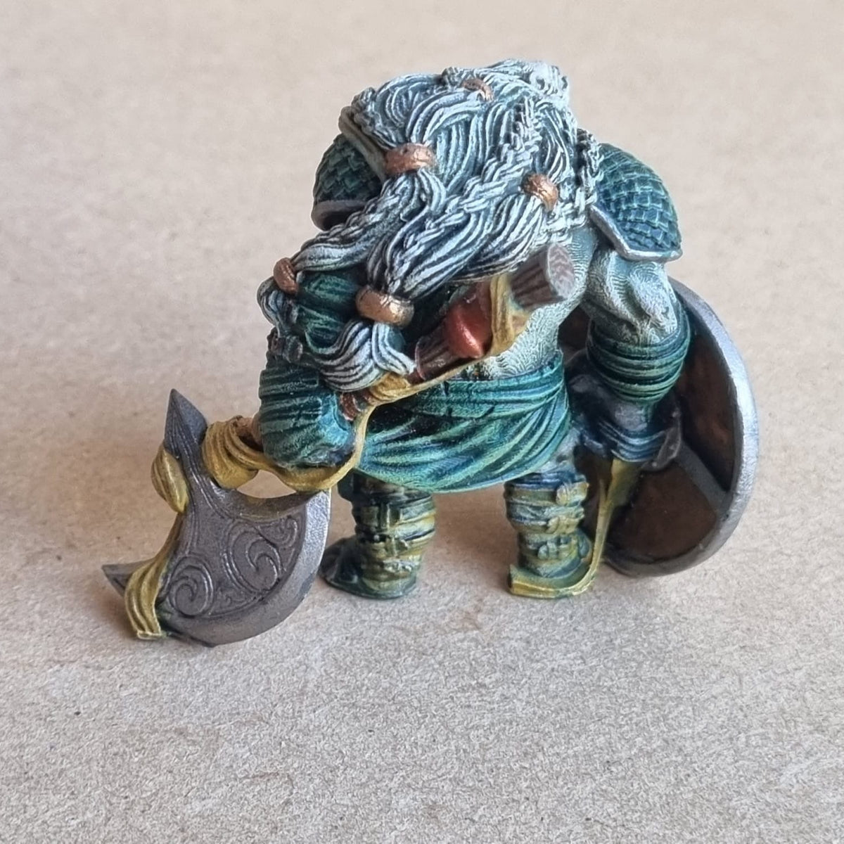 BEAR FOLK WARRIOR - Miniature Model I All Sizes | Dungeons and Dragons | Pathfinder | War Gaming I TTG