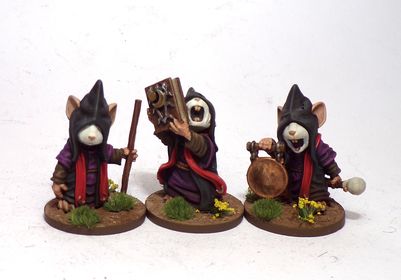 Mousle Cultist Command Resin 3D Models for Dungeons & Dragons & Board RPGs