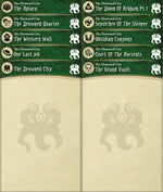 The Drowned City Arkham Horror LCG Deck Box Dividers
