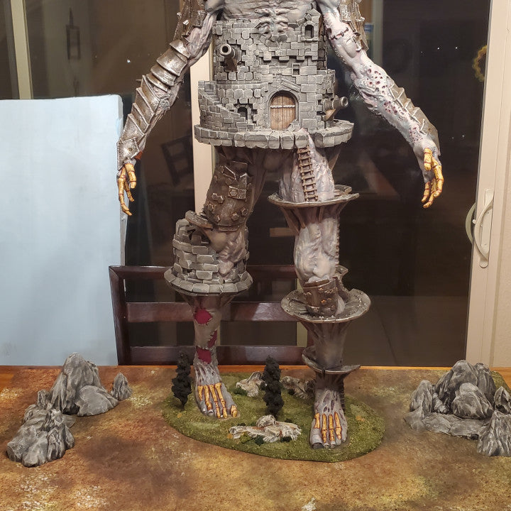 WALKING FORTRESS - EPIC SIZED STATUE | DUNGEONS AND DRAGONS | CTHULHU | PATHFINDER | WAR GAMING