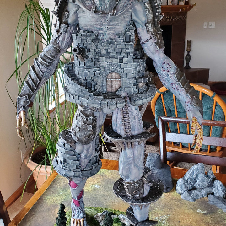 WALKING FORTRESS - EPIC SIZED STATUE | DUNGEONS AND DRAGONS | CTHULHU | PATHFINDER | WAR GAMING
