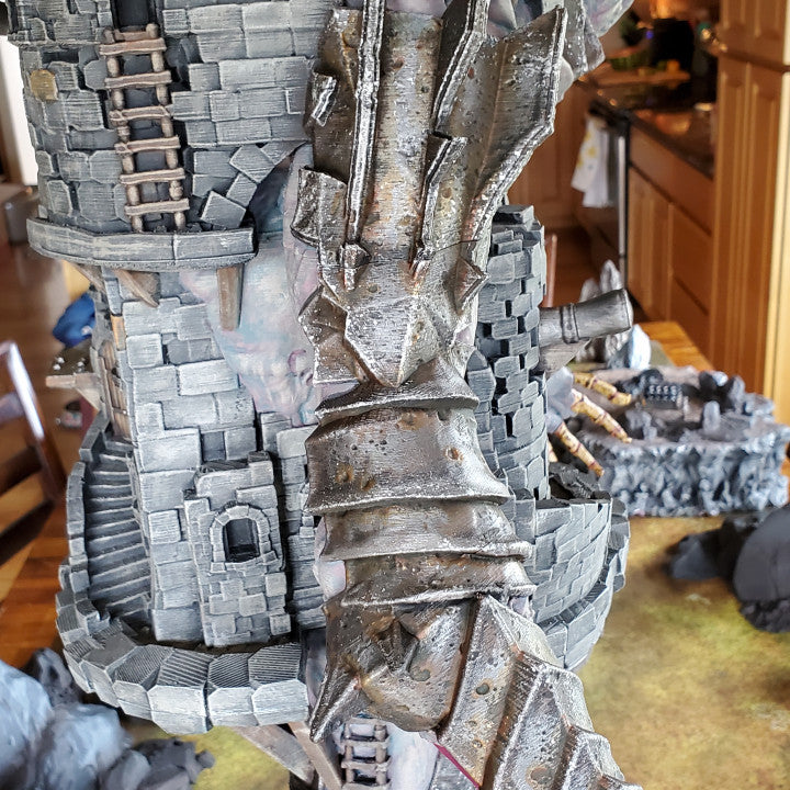 WALKING FORTRESS - EPIC SIZED STATUE | DUNGEONS AND DRAGONS | CTHULHU | PATHFINDER | WAR GAMING