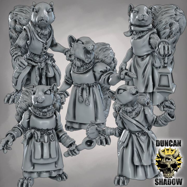 Female Squirrels npc's - Image 1