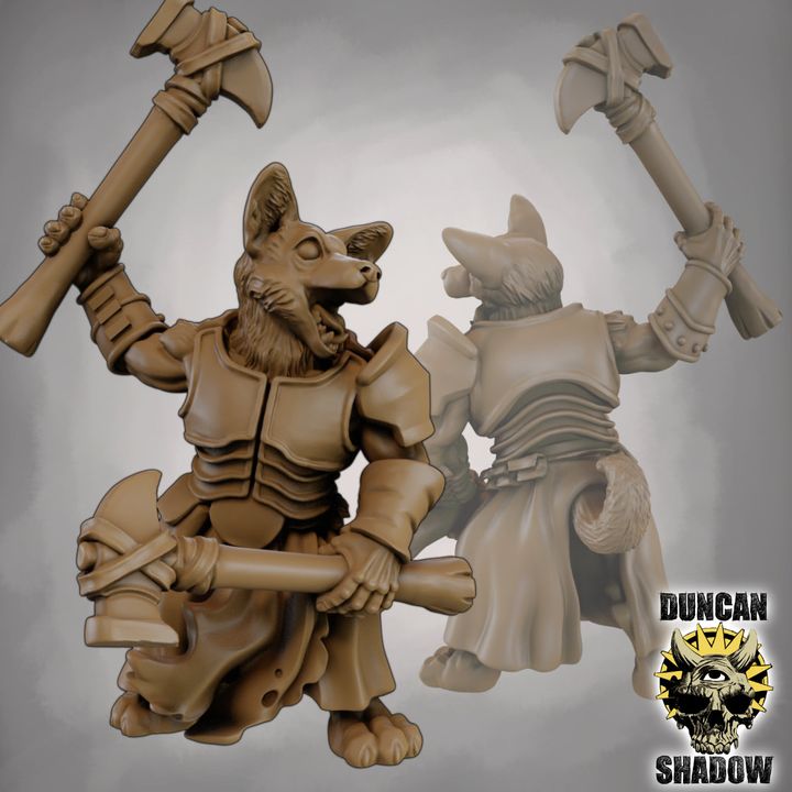 Dog Folk with Hammers - Image 2