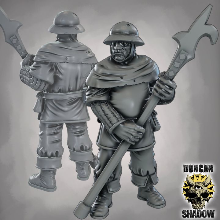 Guards with pole arms - Image 3