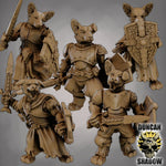 Dog Folk withSwords and Shields - Image 1