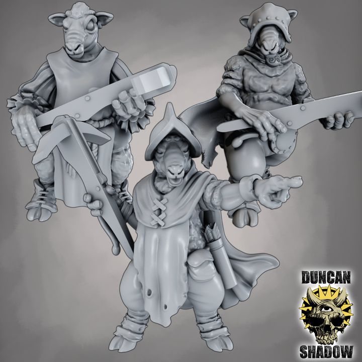 Sheep Folk with Crossbows - Image 1