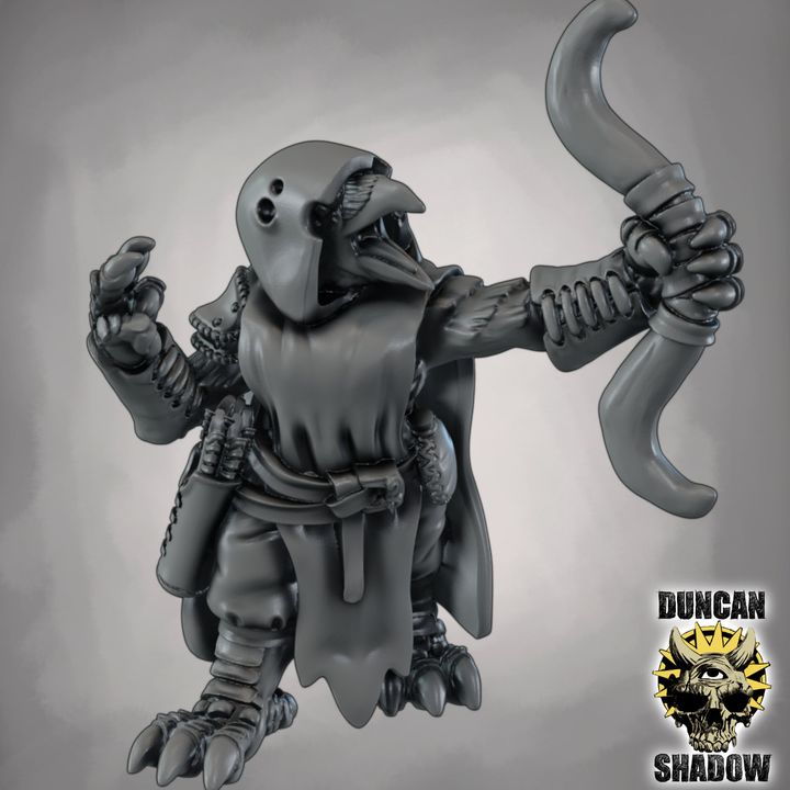 Crow Folk with Bows - Image 3
