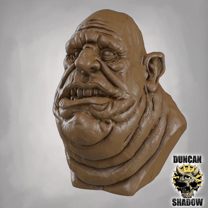 Hill Giant Bust 2 - Image 1