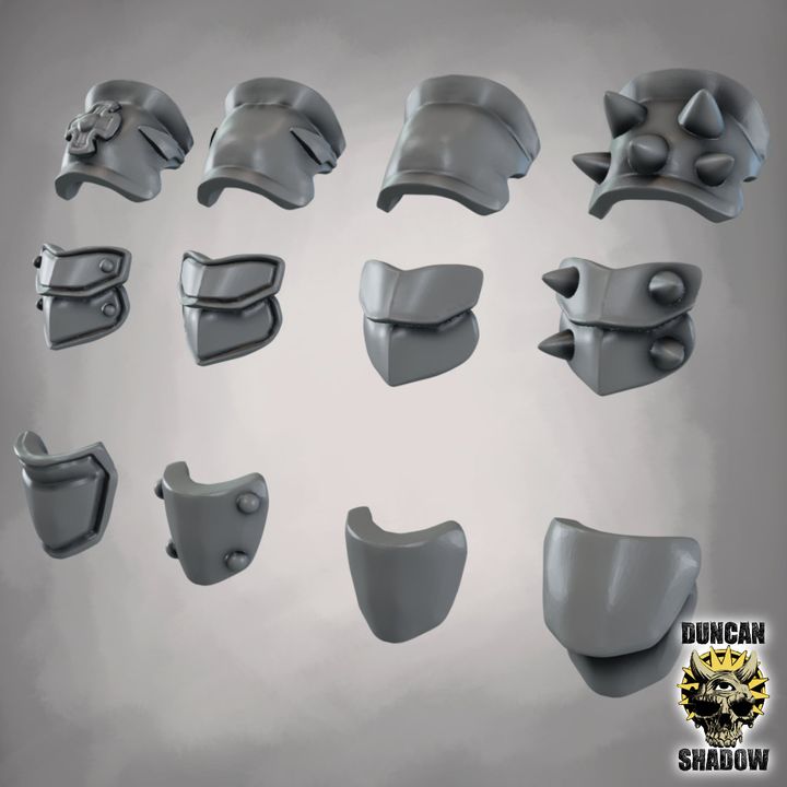 Shoulder Pads Kit Bashing parts - Image 1