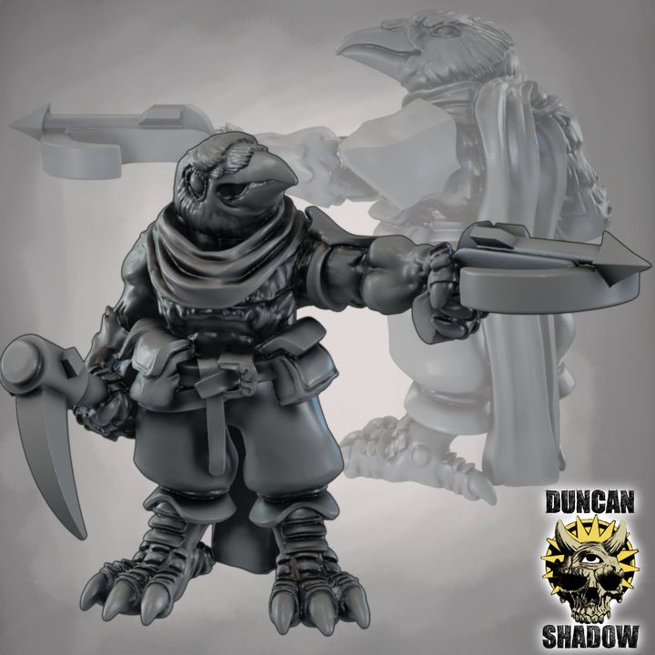 Crow Folk with Hand Crossbows - Image 3