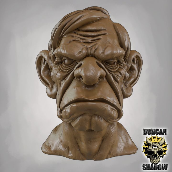 Older Male Bust - Image 3