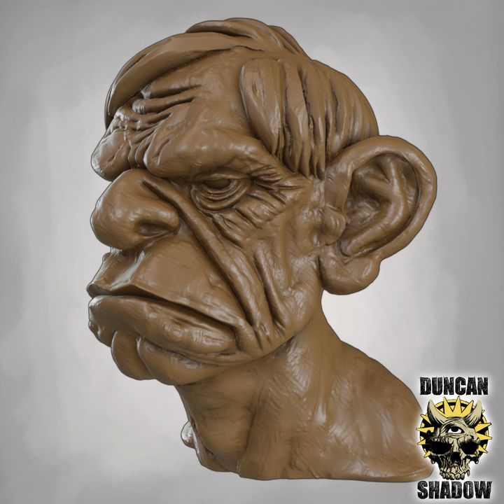 Older Male Bust - Image 5