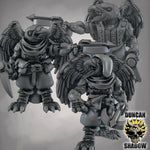 Winged Crow Folk with Hand Crossbows - Image 1