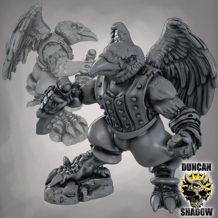 Winged Crow Folk with Daggers - Image 4