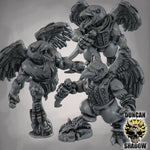Winged Crow Folk with Daggers - Image 1