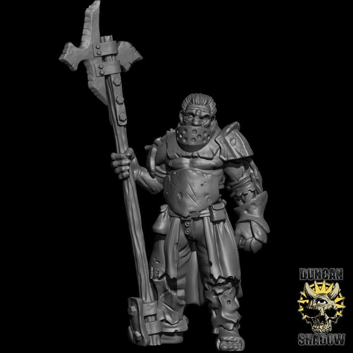 Thugs With Polearms Resin Miniature Models for DnD | Tabletop Gaming
