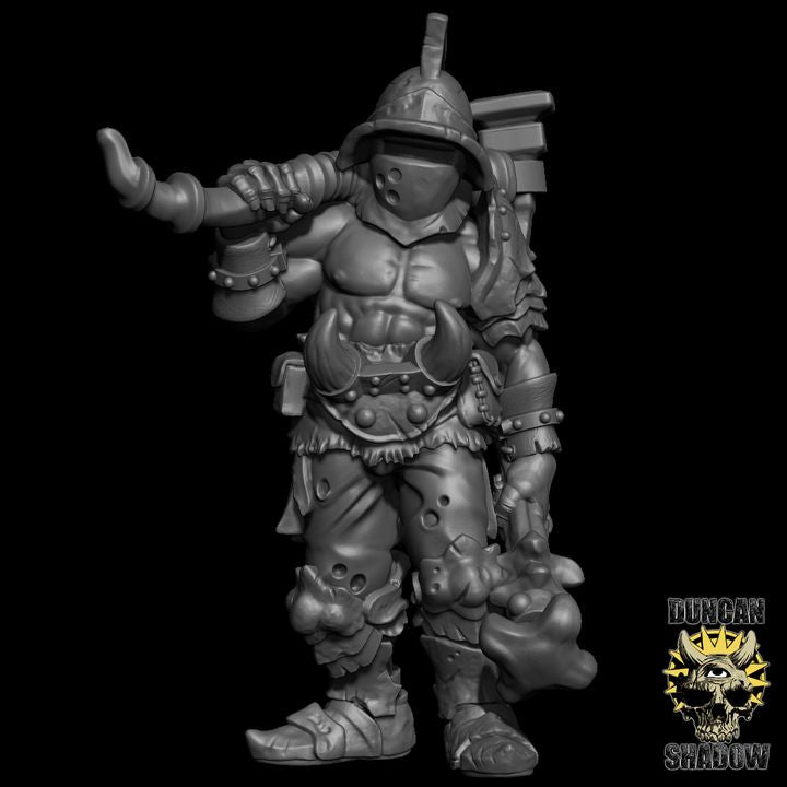 Thugs With Hammers x3 Resin Miniature Models for DnD | Tabletop Gaming