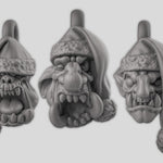 Christmas head tree decorations - Resin Miniature for DnD & Warhammer | 28mm/32mm