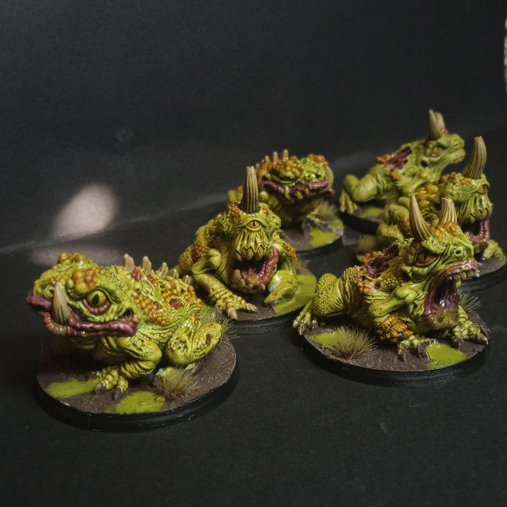 Plague Toads Resin Miniature for DnD | Tabletop Gaming