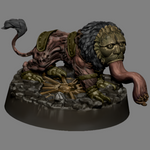 REANIMORPH LION - RPG DARKHEIM COLLECTION | Dungeons and Dragons | Pathfinder | Epic Miniatures l 3D Printed Resin Miniatures l Grimdark