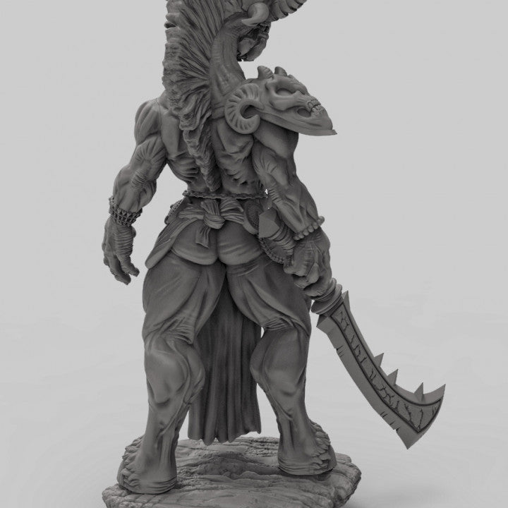 Tikbalan resin miniature for DnD and tabletop RPGs