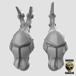 Titan Head options - Resin Miniature for DnD & Warhammer | 28mm/32mm