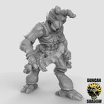 Thri-Kreen with Daggers resin miniature - view 4