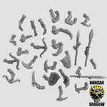 Thri-Kreen Multipart Kit - Customisable Resin Miniatures | DnD & Warhammer | 28mm