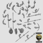 Town Guard Multipart Kit - Customisable Resin Miniatures | DnD & Warhammer | 28mm
