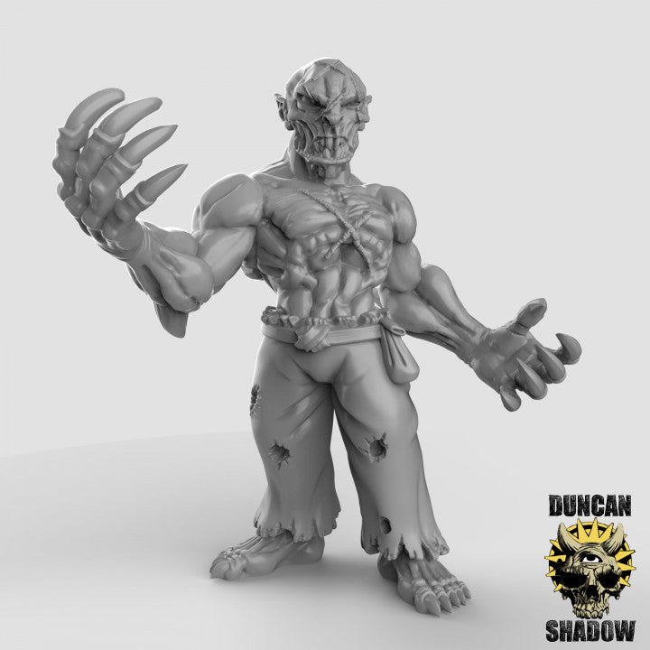 Ghouls Claws - 3 Poses - Resin Miniatures for DnD & Warhammer | 28mm/32mm