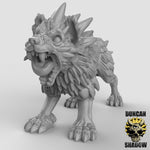 Dire Wolves - Resin Miniature for DnD & Warhammer | 28mm/32mm