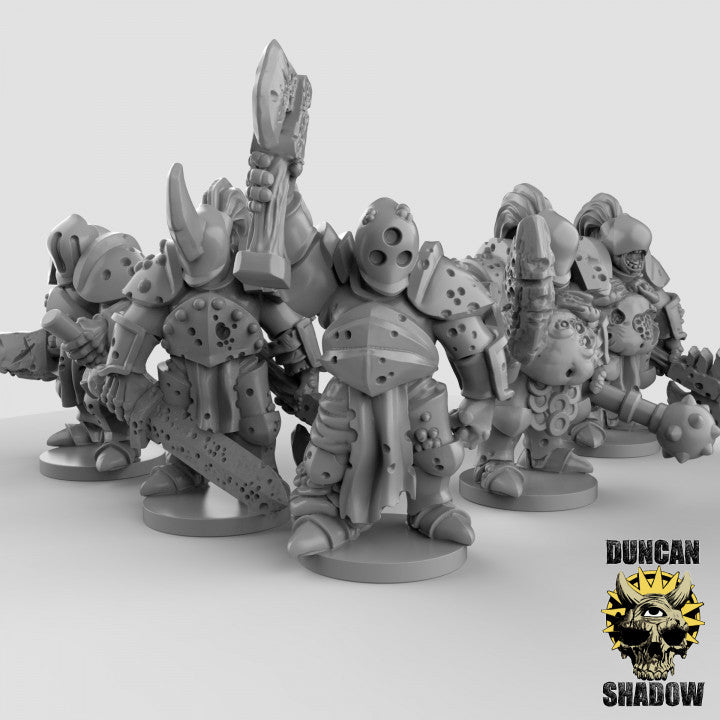 15mm Plague Knights - Image 1