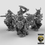 15mm Plague Demons on Demonic flys - Image 1