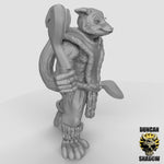 Lemur Folk with Kukri - 3 Poses - Resin Miniatures for DnD & Warhammer | 28mm/32mm