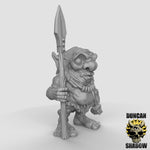Xvarts with Spears - 3 Poses - Resin Miniatures for DnD & Warhammer | 28mm/32mm
