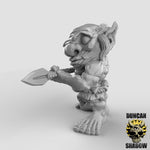 Xvarts with Spears - 3 Poses - Resin Miniatures for DnD & Warhammer | 28mm/32mm