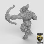 Beastmen with Bows - Resin Miniature for DnD & Warhammer | 28mm/32mm