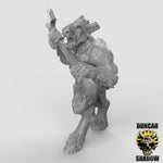 Beastmen with Great Axes - Resin Miniature for DnD & Warhammer | 28mm/32mm