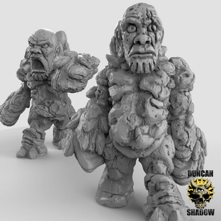 Earth Golem/Elemental - Resin Miniature for DnD & Warhammer | 28mm/32mm