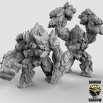 Earth Elementals - Resin Miniature for DnD & Warhammer | 28mm/32mm