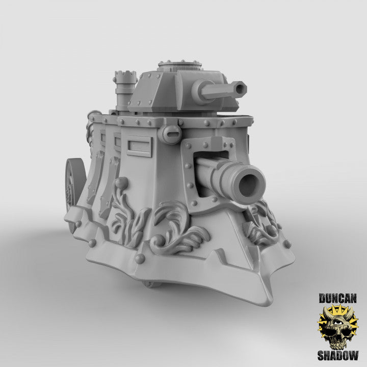 Steam Tank - Resin Miniature for DnD & Warhammer | 28mm/32mm