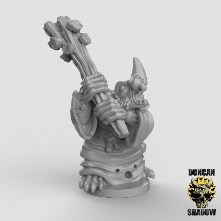 15mm Plague Monks with Staffs - Image 2