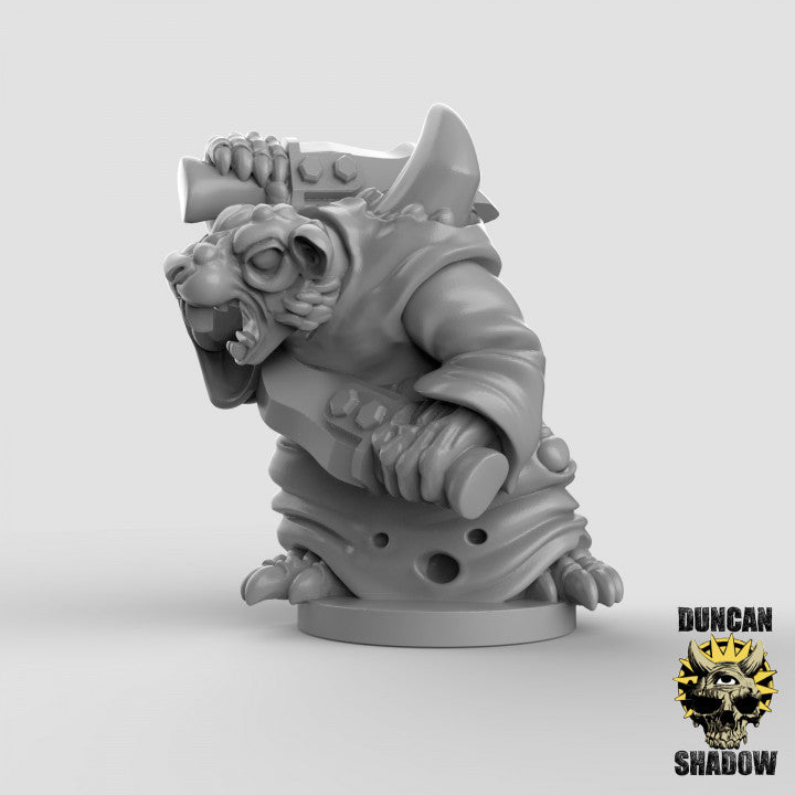 Plague Monks with Swords x5 – Resin Miniatures for D&D, RPG & Tabletop Games